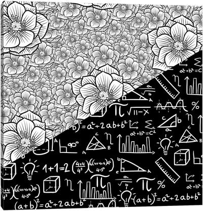 Math cherry trees Canvas Art Print - Mathematics Art