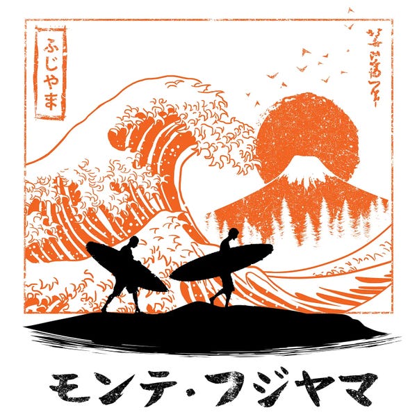 Alberto Perez: Surfing The Wave In Japan by Alberto Perez