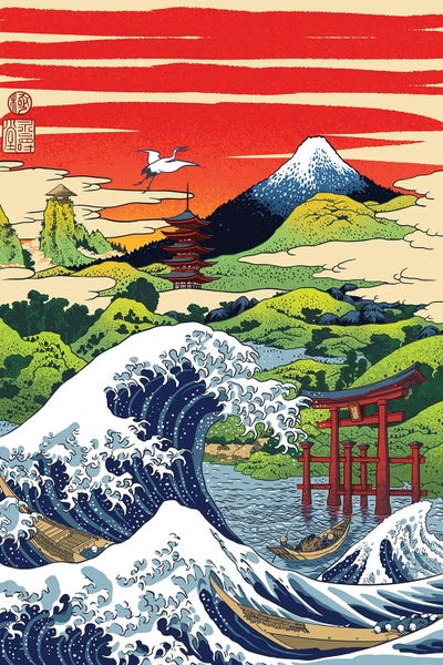 Volcanoes: I Remember In Japan by Alberto Perez