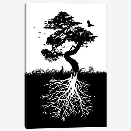 Nature Tree With Roots Canvas Print #APZ553} by Alberto Perez Art Print