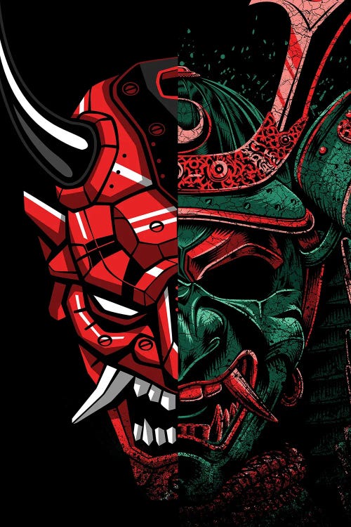 Double Samurai Mask