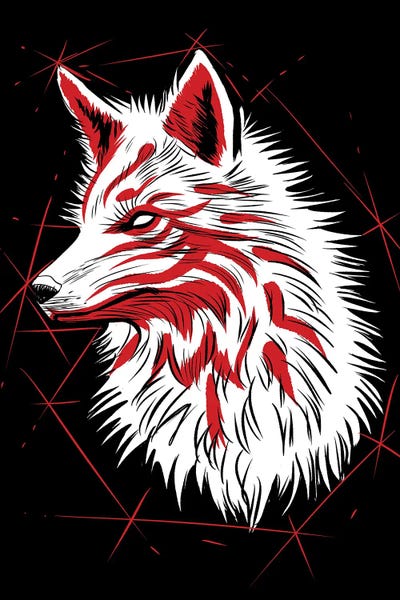 Alberto Perez: Kitsune Fox Sketch by Alberto Perez