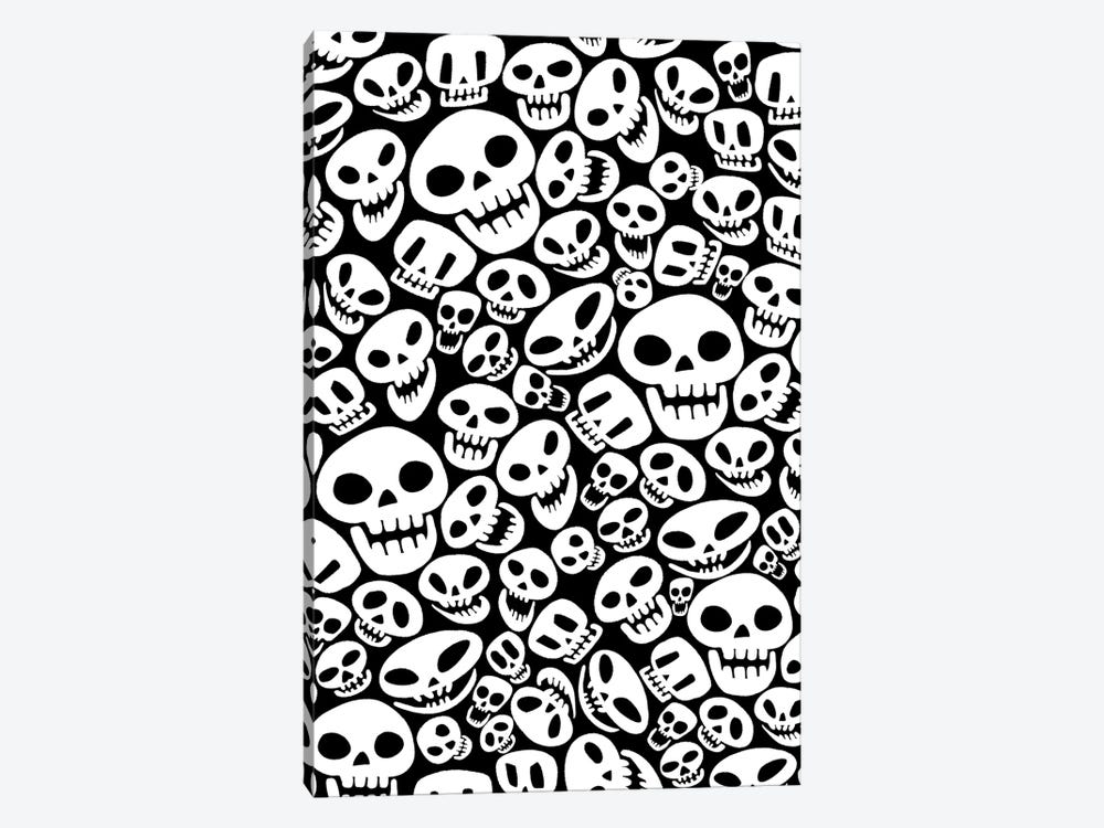 Funny Skulls by Alberto Perez 1-piece Canvas Art
