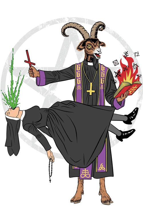 Exorcism by Alberto Perez wall art