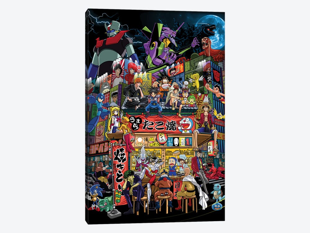 A Normal Day In Japan by Alberto Perez 1-piece Canvas Artwork