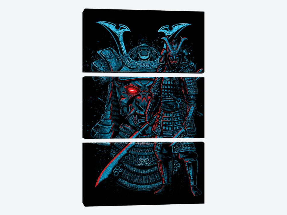 Legendary Samurai Warrior by Alberto Perez 3-piece Art Print