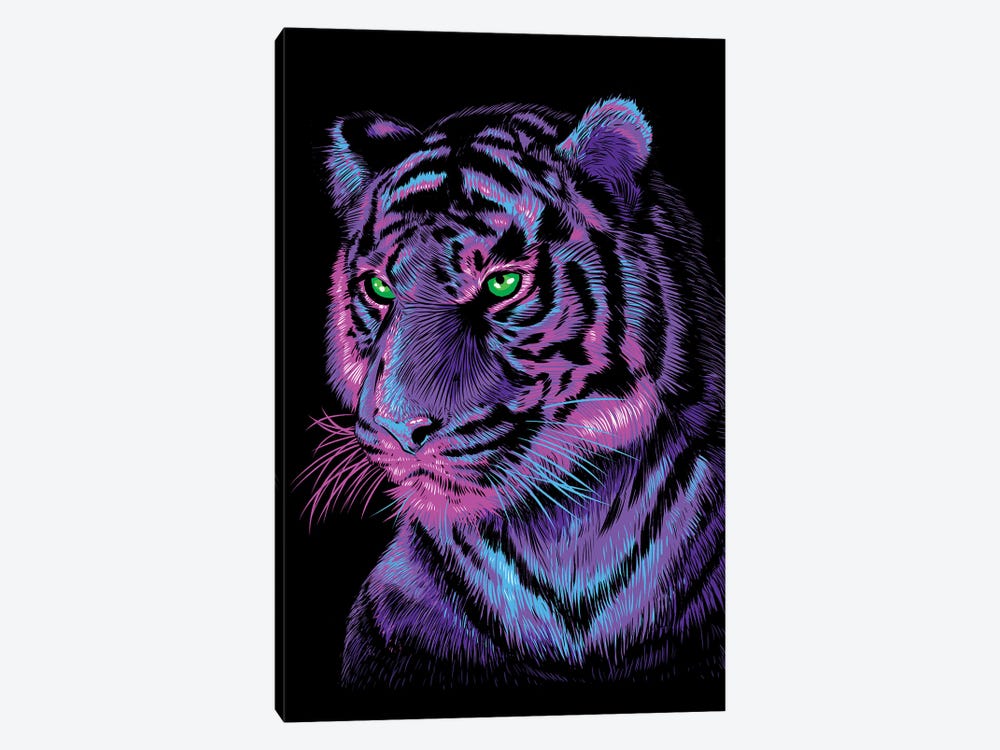 Lilac Tiger by Alberto Perez 1-piece Art Print
