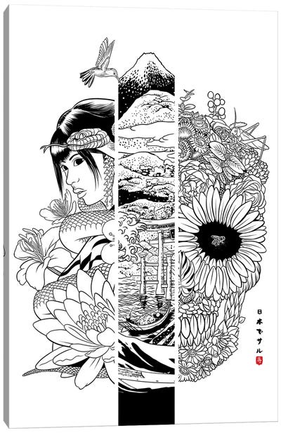 Japanese Culture Canvas Art Print - Alberto Perez
