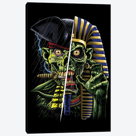 Egyptian Pirate Zombie Canvas Print #APZ693} by Alberto Perez Canvas Artwork