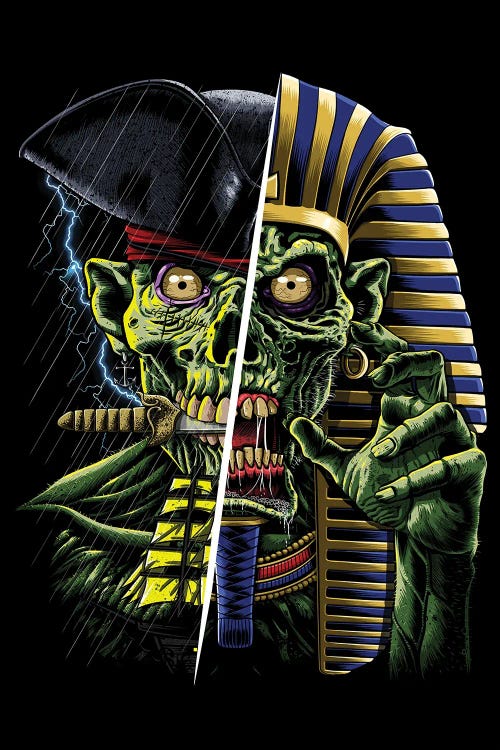 Egyptian Pirate Zombie