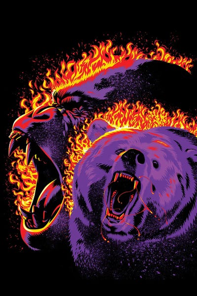 Alberto Perez: Gorilla And Bear From Hell by Alberto Perez