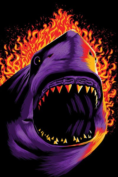 Alberto Perez: Fire Shark by Alberto Perez