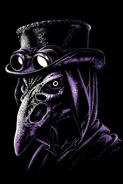 Medieval Doctor by Alberto Perez canvas print