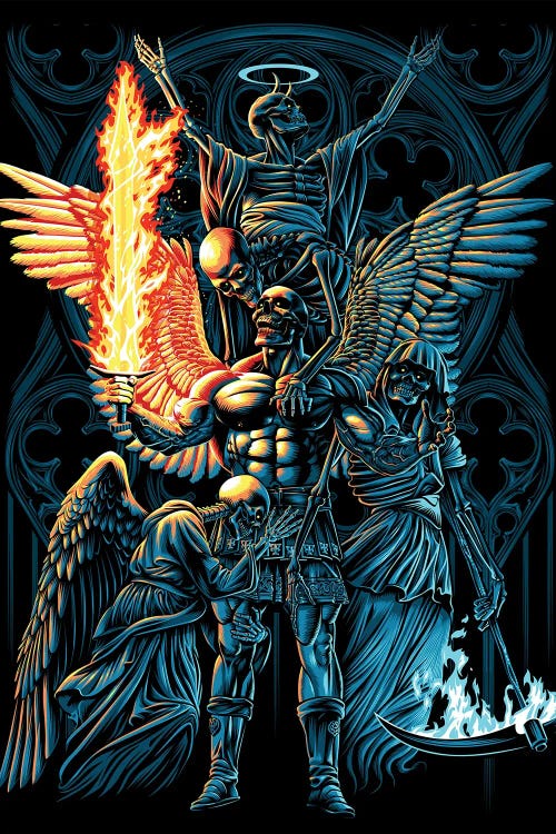 Archangel by Alberto Perez wall art