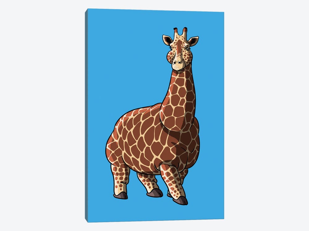obese giraffe real