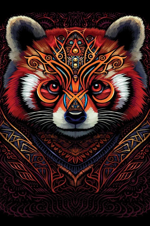 Indian Tribal Red Panda