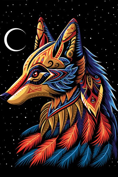 Alberto Perez: Fox Dreamcatcher by Alberto Perez