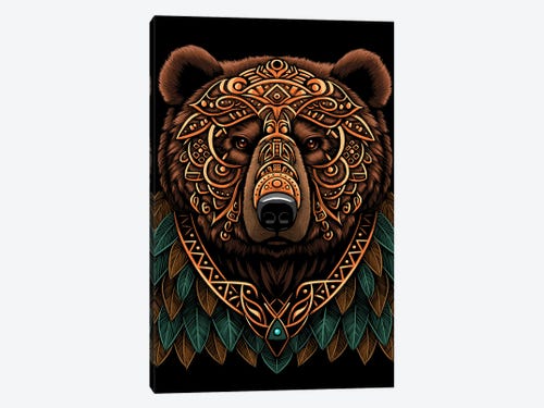 tribal grizzly bear drawings