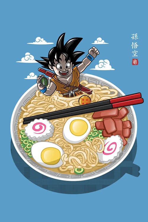 Legendary Ramen by Alberto Perez wall art