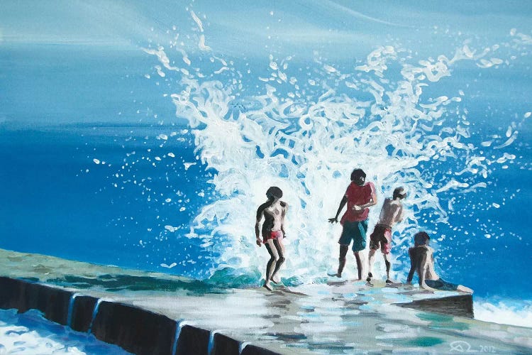 Jetée D'Écume by Antoine Renault wall art