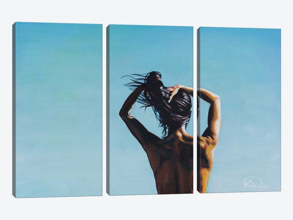 Morning Bliss by Antoine Renault 3-piece Canvas Print