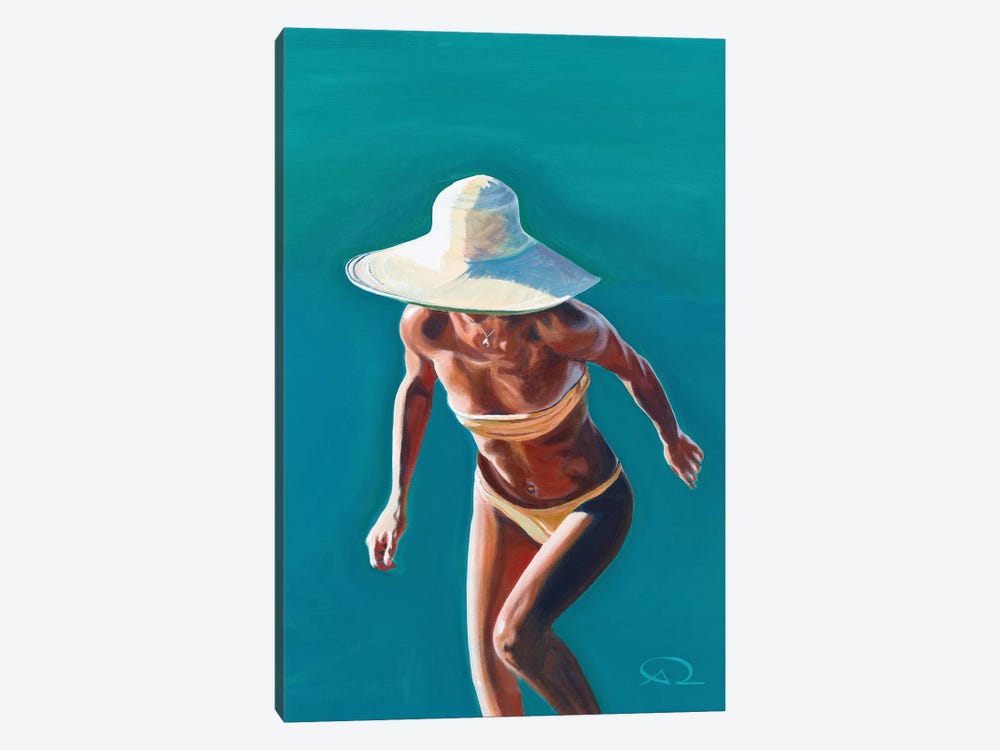 Nice Hat by Antoine Renault 1-piece Canvas Print