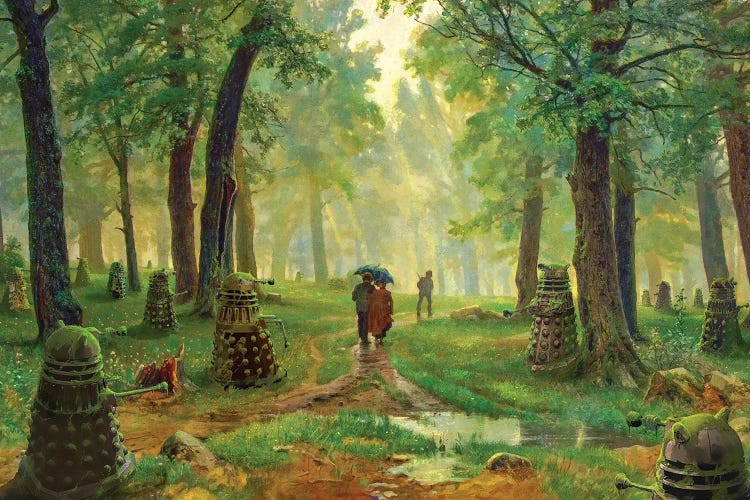 Forest Of Daleks by Ars Fantasio wall art