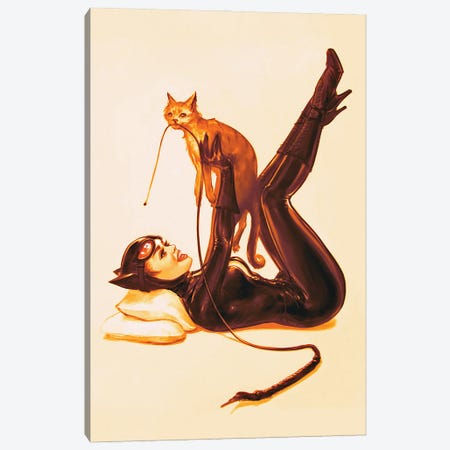 Lucky Cat Canvas Print #ARF28} by Ars Fantasio Canvas Print