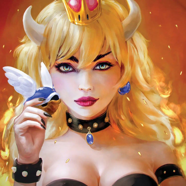 Bowsette Portrait