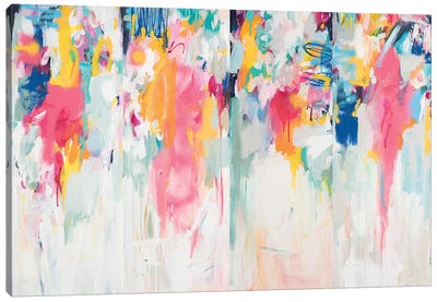 Honor Roll Student Canvas Art Print - Abstract Expressionism Art
