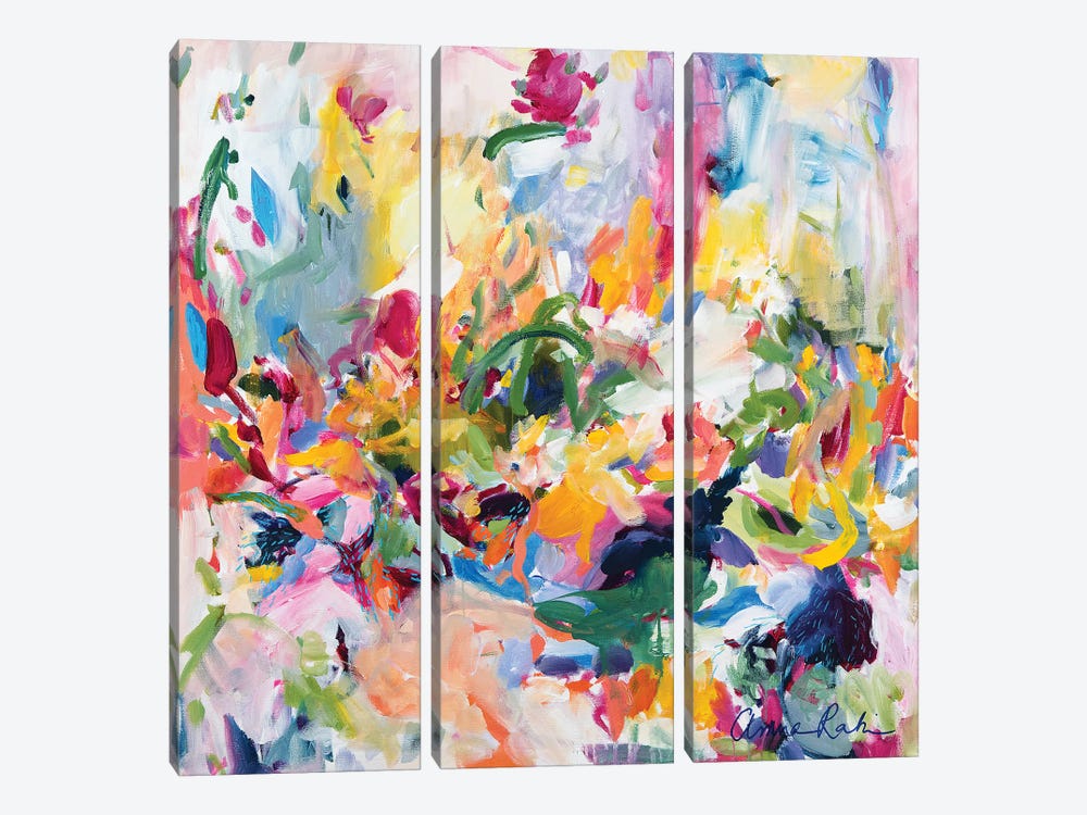 In The Springtime by Amira Rahim 3-piece Canvas Wall Art