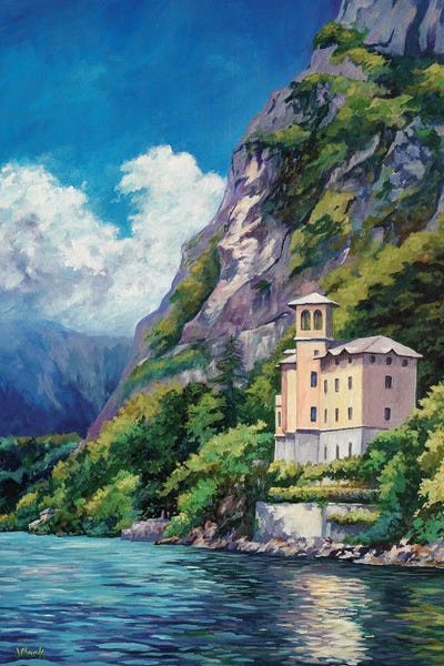 Menaggio - Lake Como by John Clark canvas print