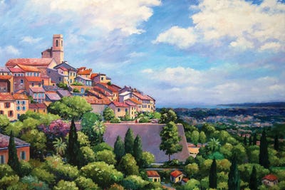 St. Paul De Vence - France by John Clark canvas print