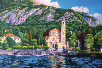Tremezzo - Lake Como by John Clark canvas print