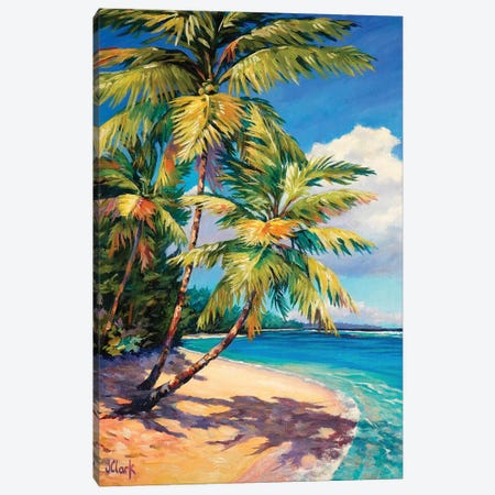 Caribbean Paradise Canvas Print #ARK107} by John Clark Canvas Art Print