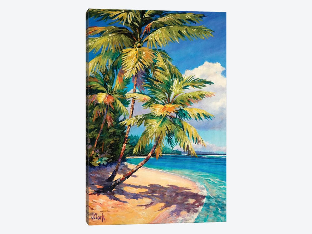 Caribbean Paradise by John Clark 1-piece Canvas Artwork