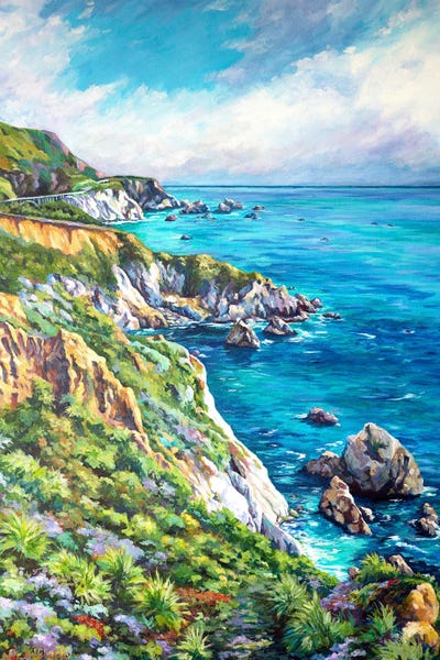 Big Sur by John Clark canvas print