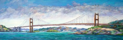 Golden Gate Bridge by John Clark canvas print