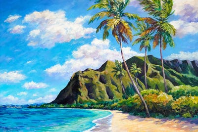 Ka'a'awa Beach - Oahu by John Clark framed wall art