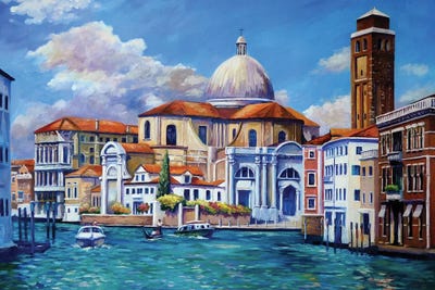 Santa Maria Della Salute - Venice by John Clark canvas print