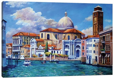 Santa Maria Della Salute - Venice Canvas Art Print - John Clark
