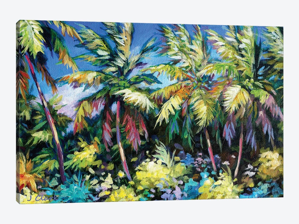 Palms Together by John Clark 1-piece Canvas Art