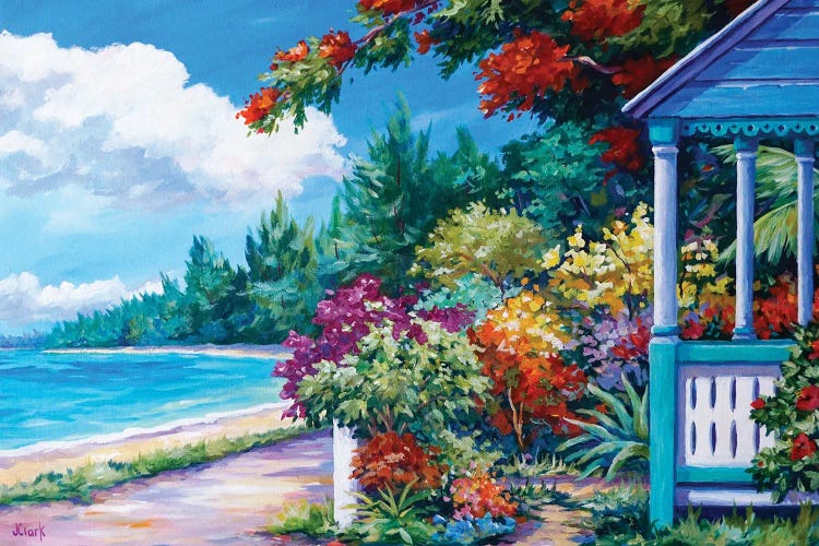 Cottage By The Sea by John Clark wall art