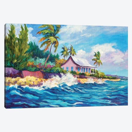 Cottage At Prospect Reef Canvas Print #ARK75} by John Clark Canvas Wall Art
