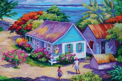 High View by John Clark canvas print