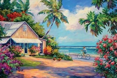 Busy Day In North Side by John Clark gallery poster