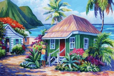 Simple Pleasures by John Clark canvas print