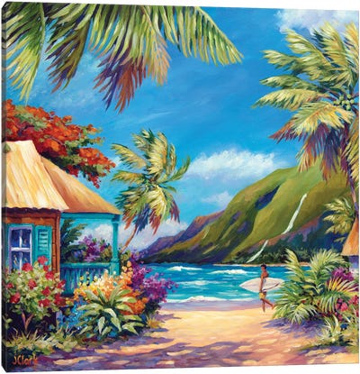 Fun Day Ahead Canvas Art Print - Tropical Décor