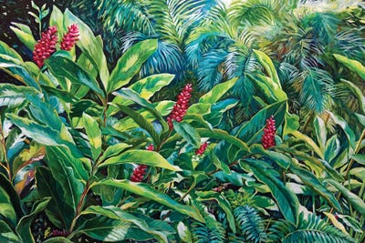 Jungle by John Clark metal wall art