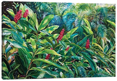 Jungle Canvas Art Print - John Clark